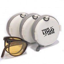 Wrist Folding Eyeglass Case with Clip